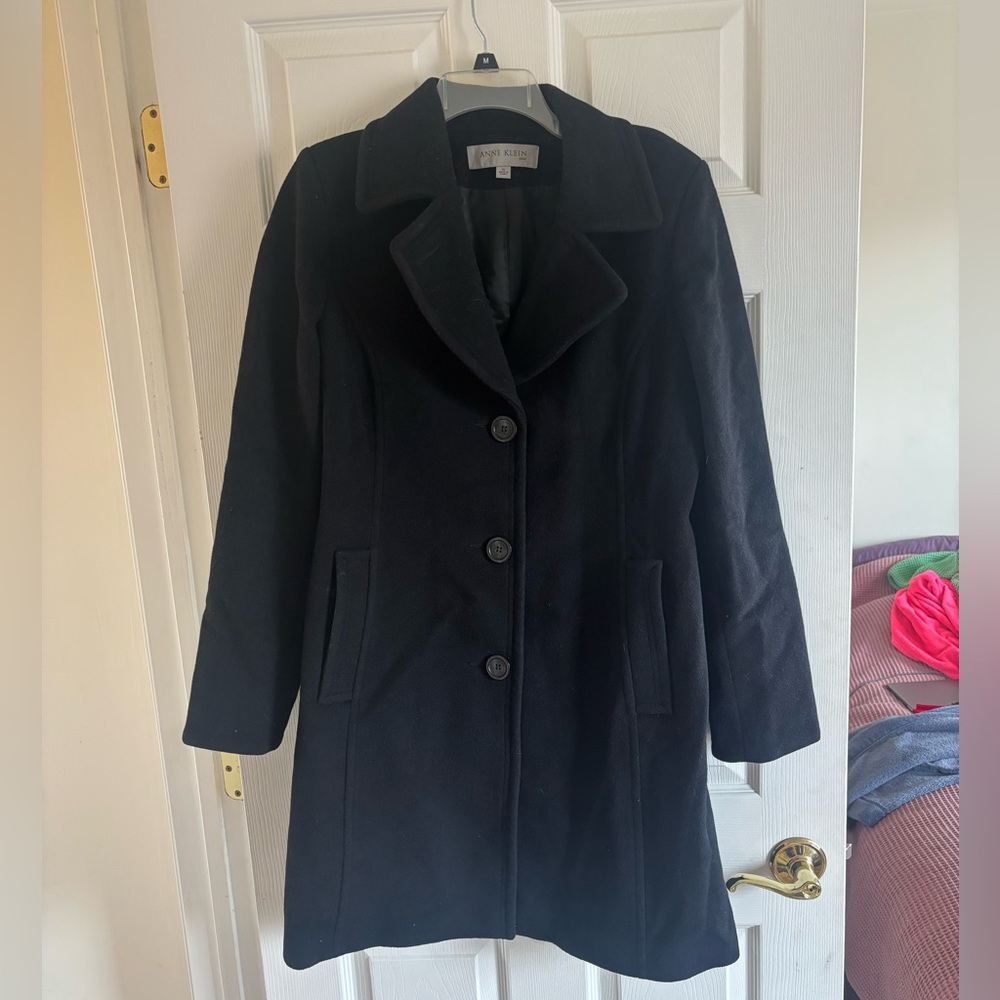 Black Women's pea coat